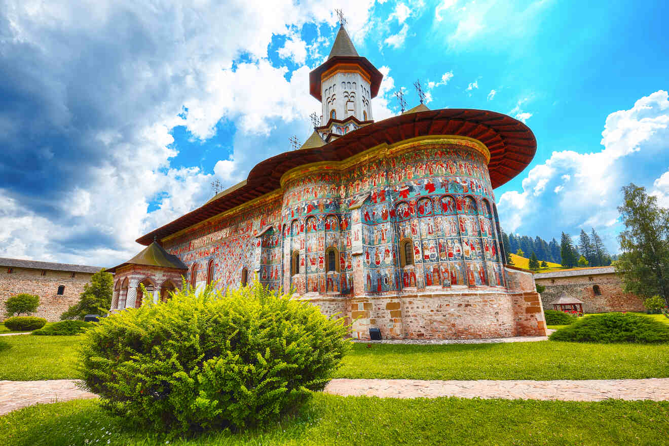 6 Painted Monasteries bucovina where to stay with dogs