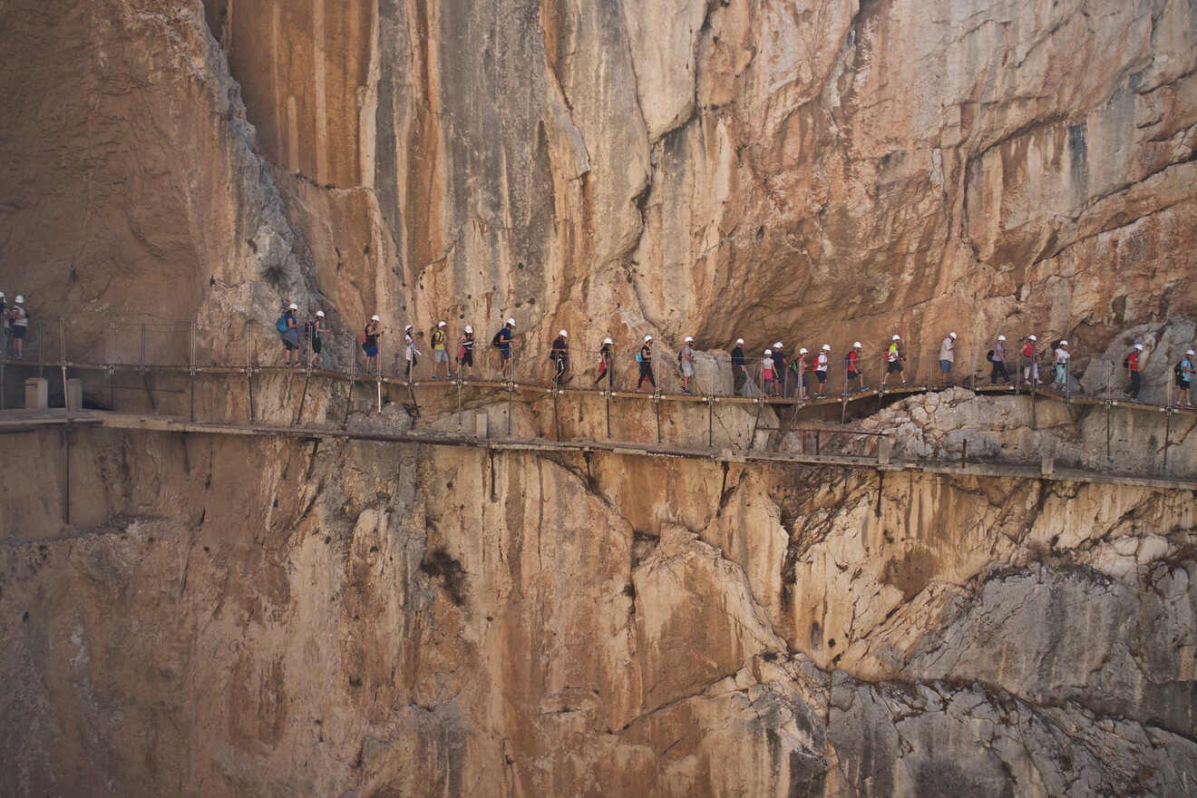 6 caminito del rey tickets on the day at the entrance