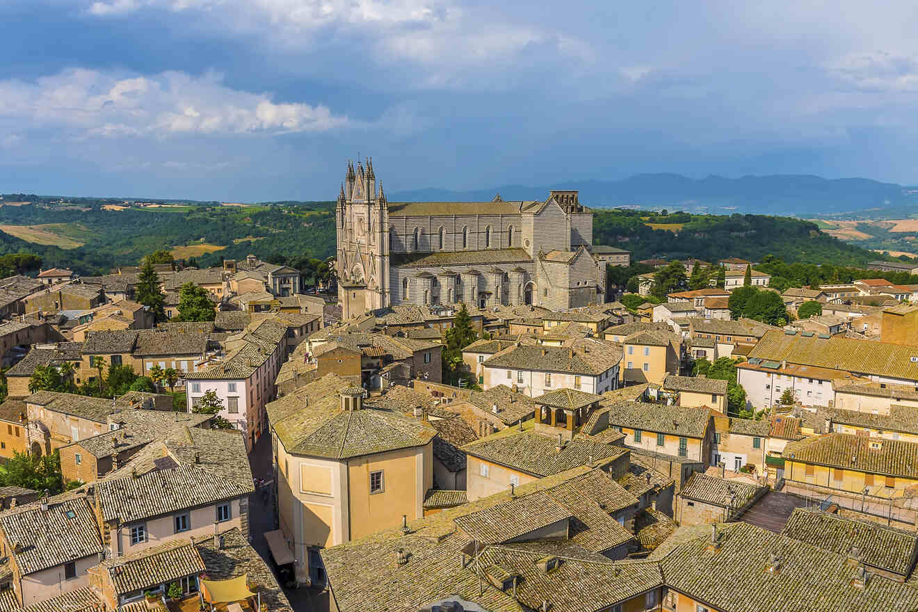 7 Rome to Orvieto Cathedral 2 ways via train and car