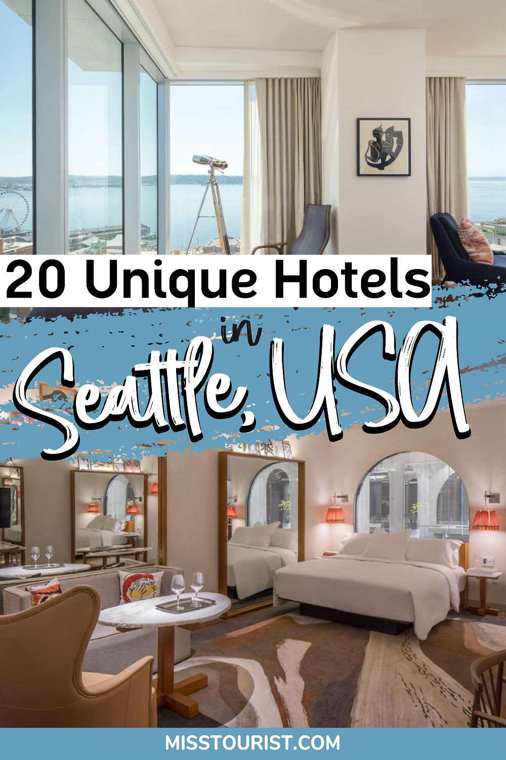 Unique hotels in Seattle Pin 2