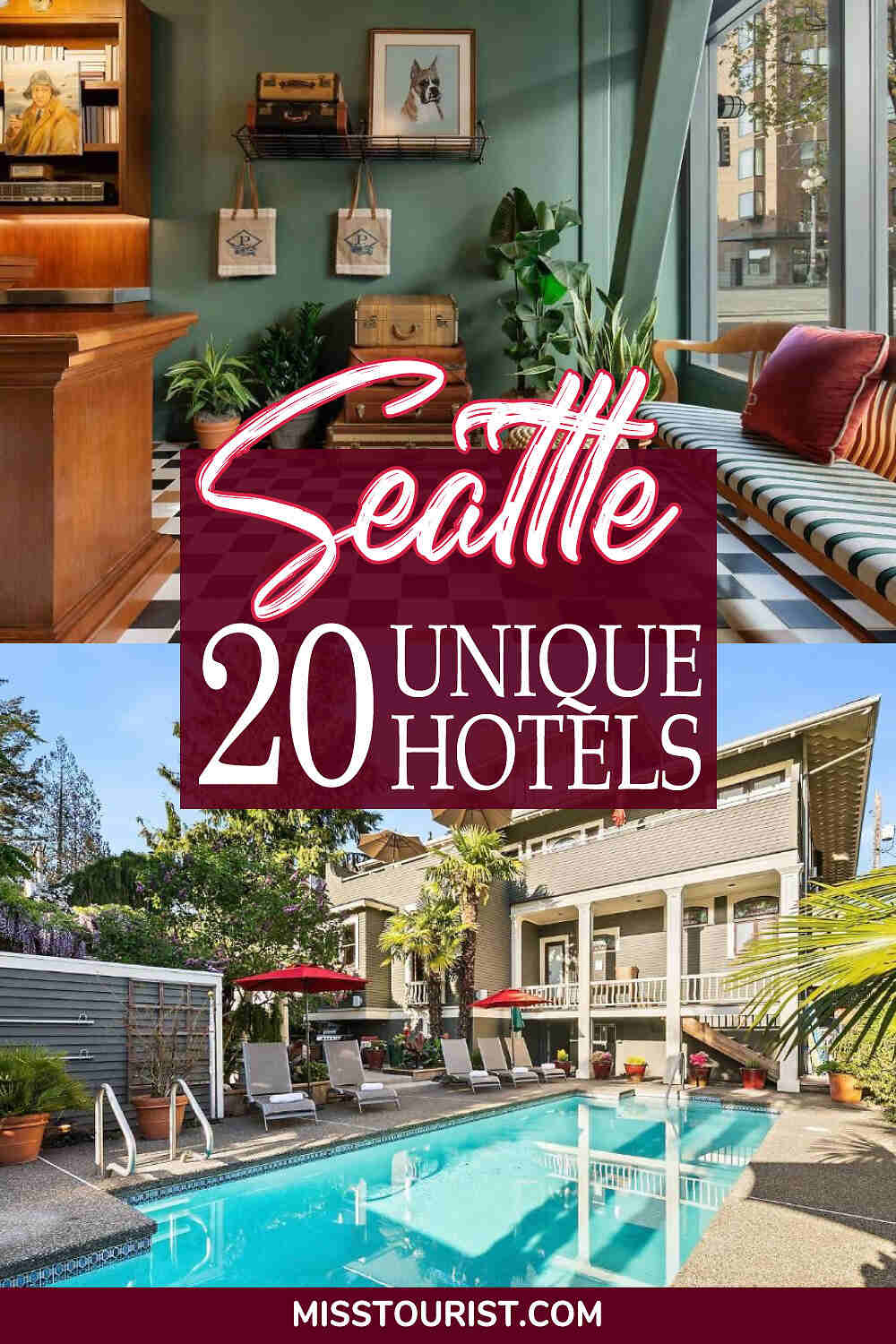 Unique hotels in Seattle Pin 4