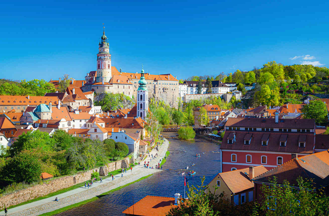 Visit the Cesky Krumlov Castle Complex things to do with family