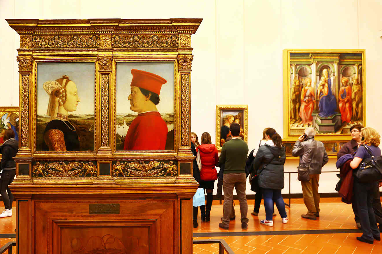 What to bring to Uffizi Gallery