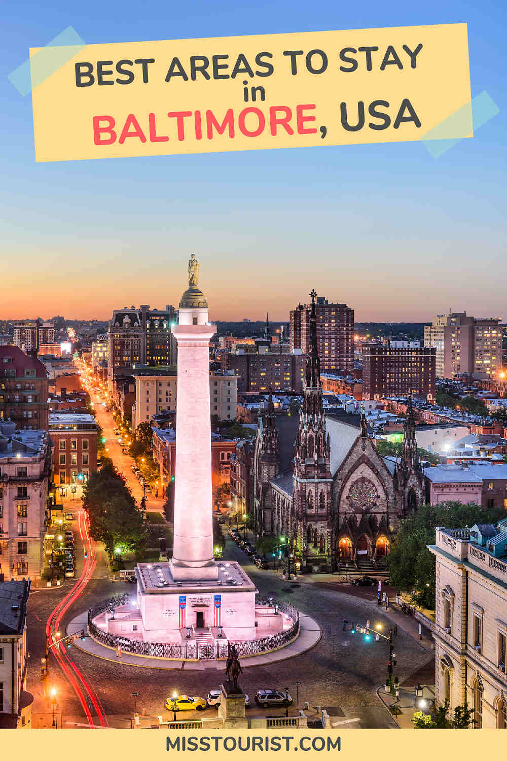 Where to stay in Baltimore Pin 1
