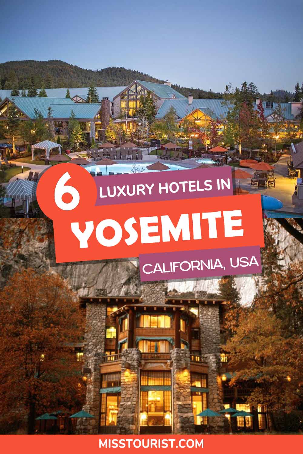 Yosemite luxury hotels Pin 4