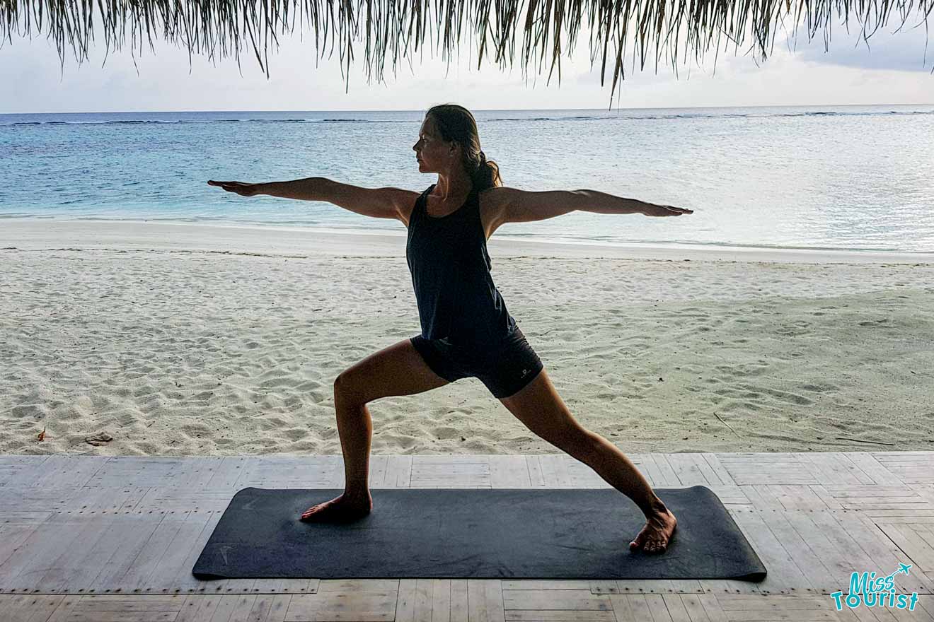 best place for sunrise yoga in Playa del Carmen