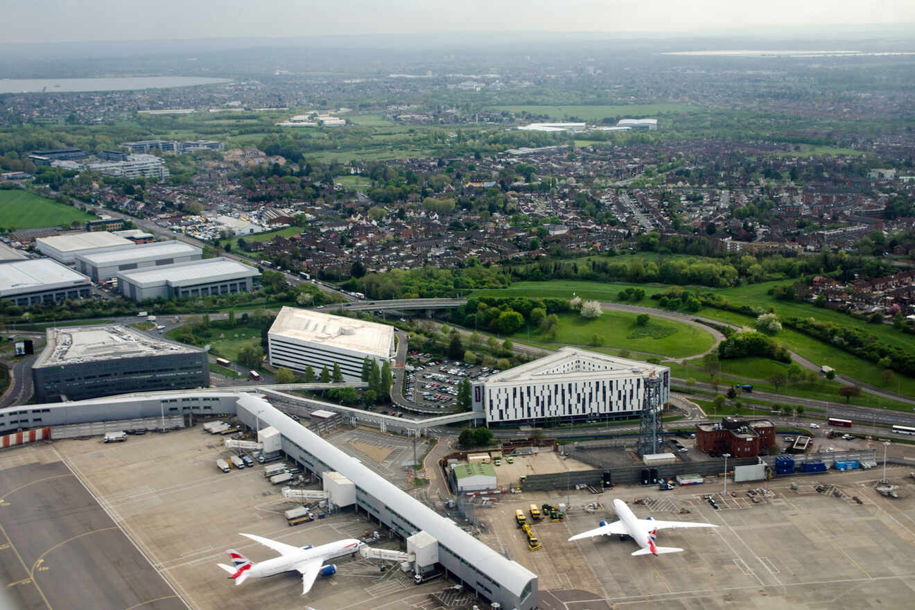 hotels inside Heathrow Airport connected to 1 terminal