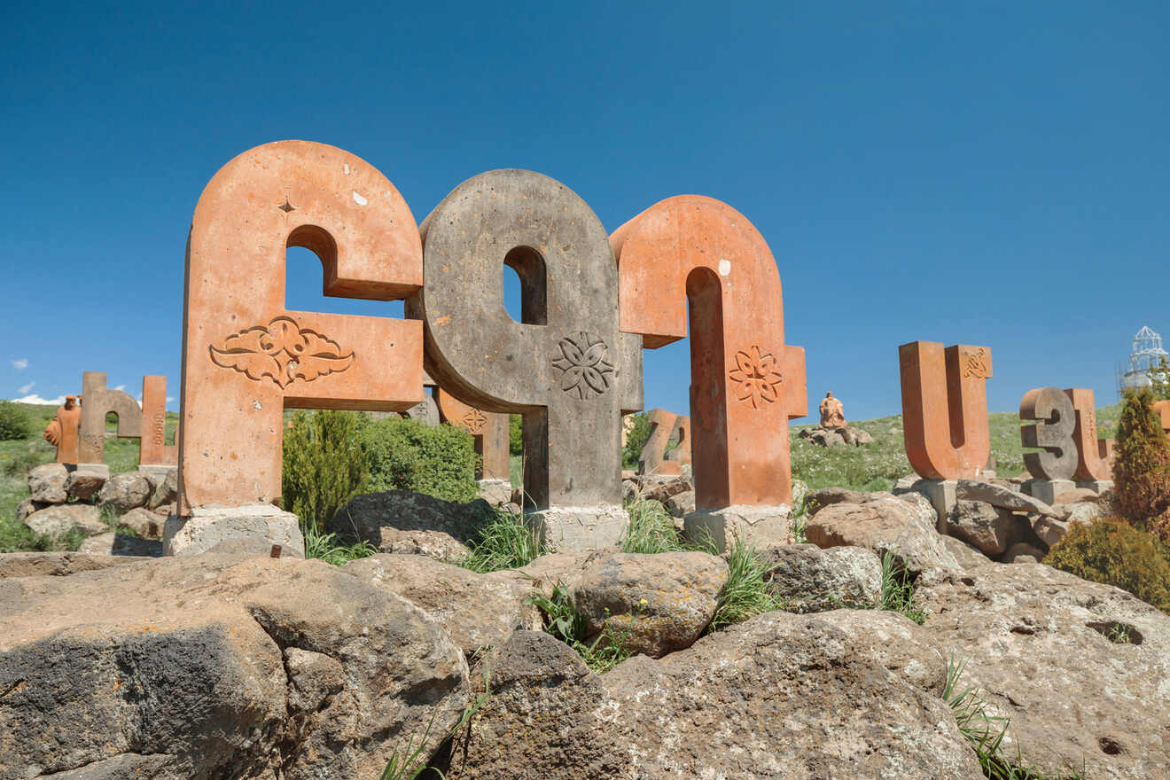 12 what do armenians do for fun Armenian Alphabet Monument