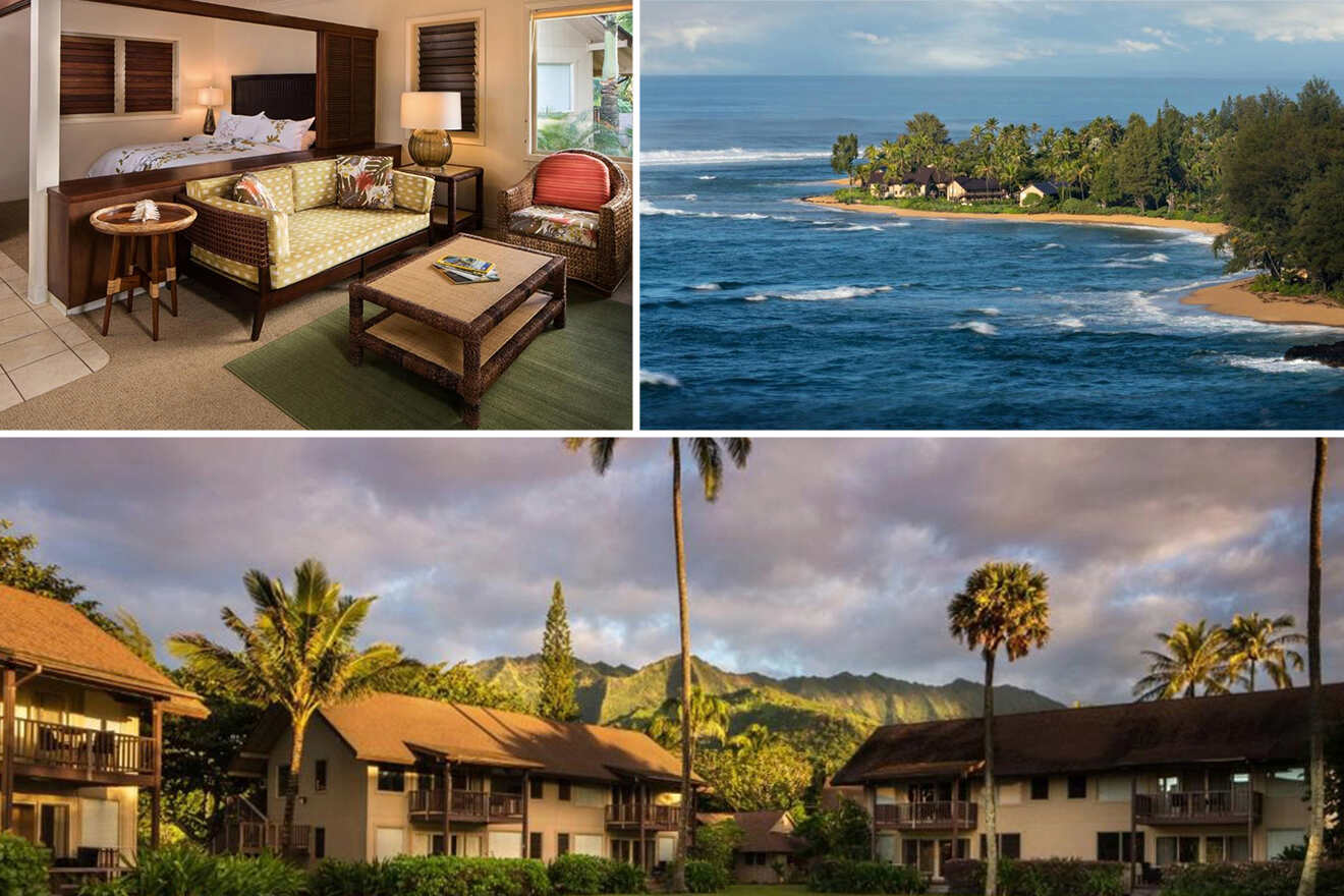 5 Hanalei Colony Resort stunning beachfront hotel with a spa