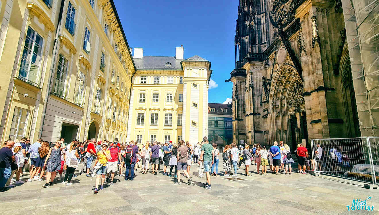 Skip the line by buying tickets online for prague castle