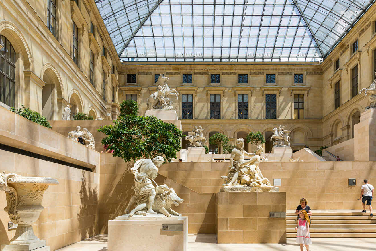 tickets for the louvre at the door