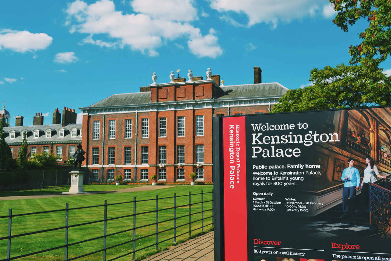 1 Different types of Kensington Palace tickets