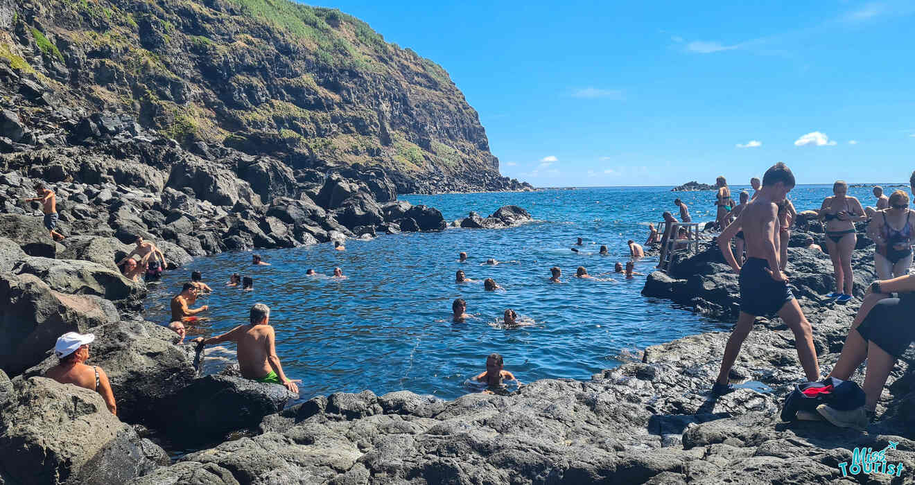 1.2 Things to Do in Azores with Kids warm beach Ponta da Ferraria