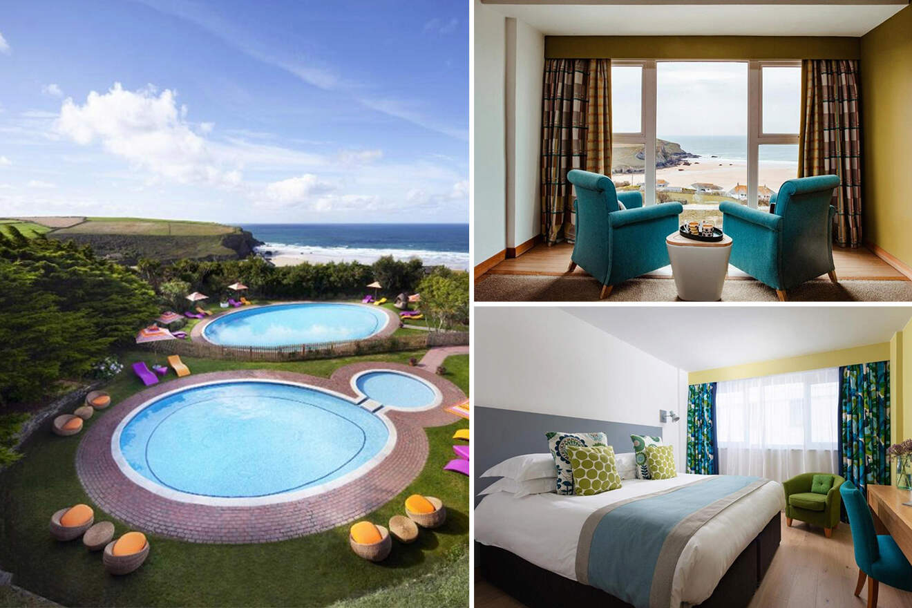12 Bedruthan Hotel with Spa and Panoramic Sea views
