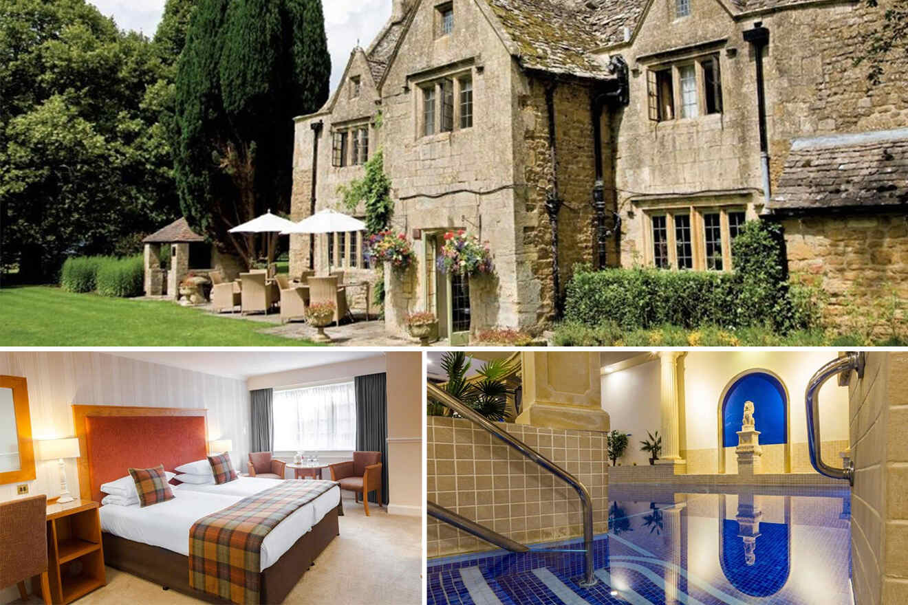 14 Charingworth Manor charming hotel with a pool