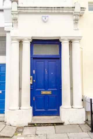 15 Westbourne Park Road Blue door