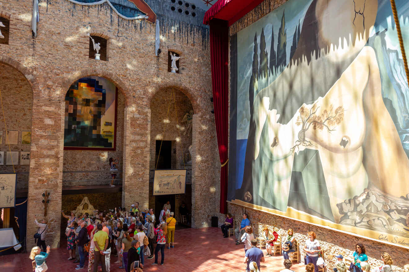 4 Full day tours from Barcelona Dali museum