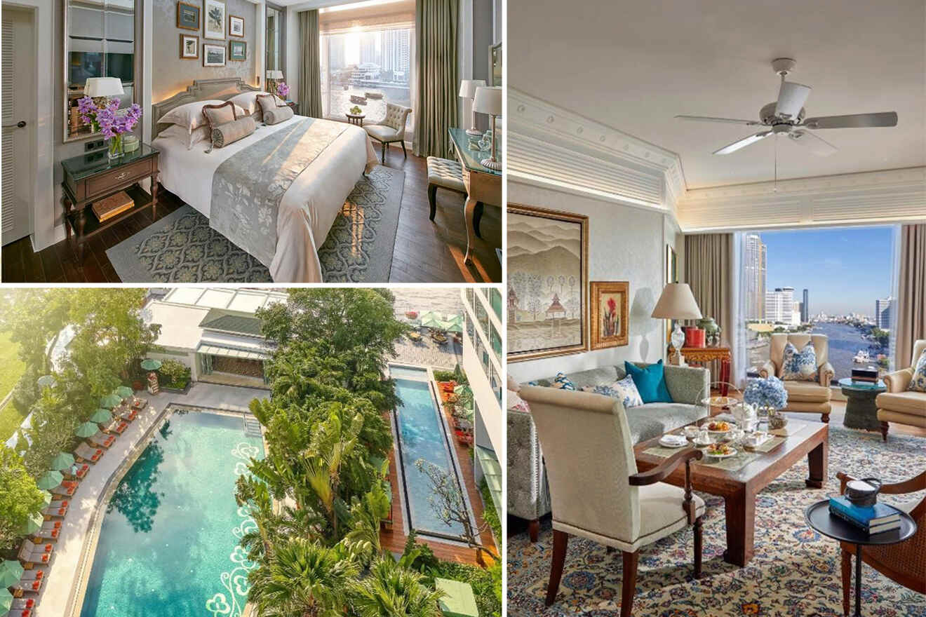 5 Mandarin Oriental Bangkok stylish hotel with an outdoor pool