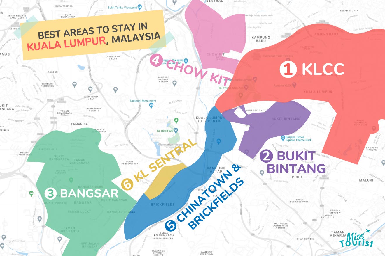 Kuala Lumpur MAP