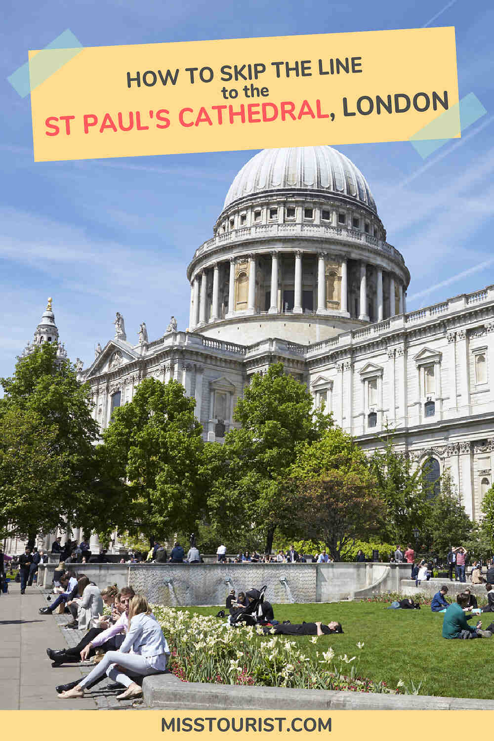 St. Pauls Cathedral tickets PIN 1