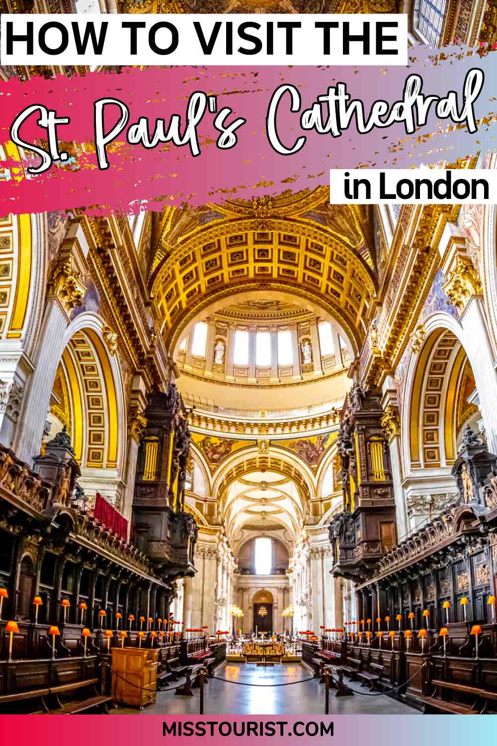 St. Pauls Cathedral tickets PIN 3