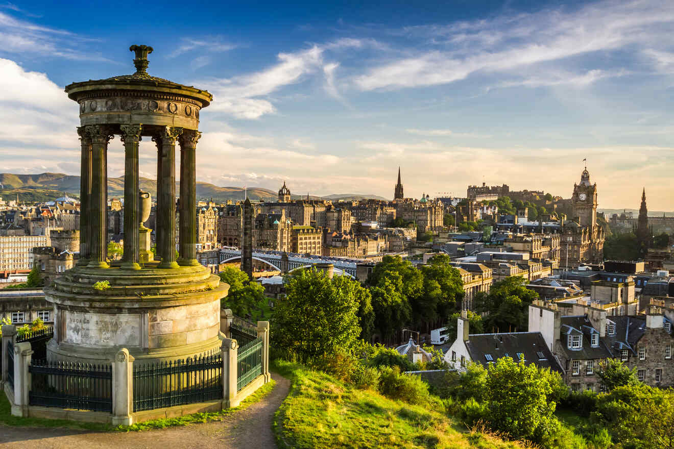 best hotels in Edinburgh with parking spots