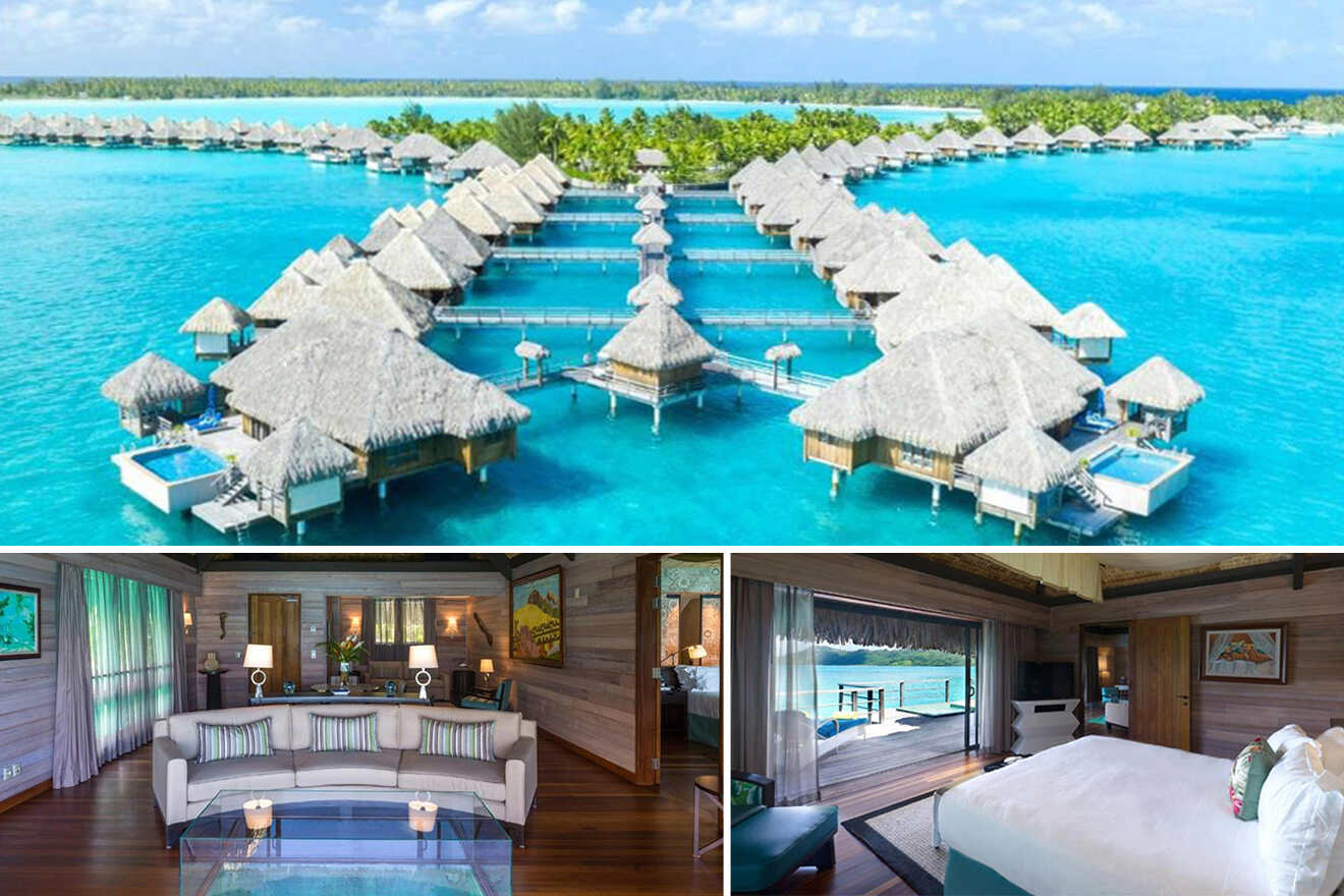 2 The St. Regis Bora Bora celebrity resort with a private pool