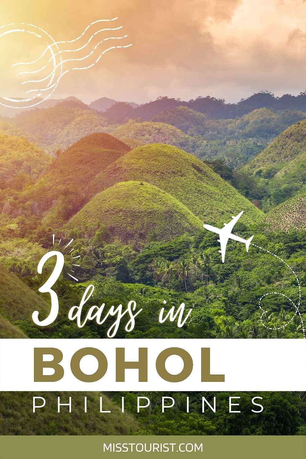 3 days in bohol philippines pin 1