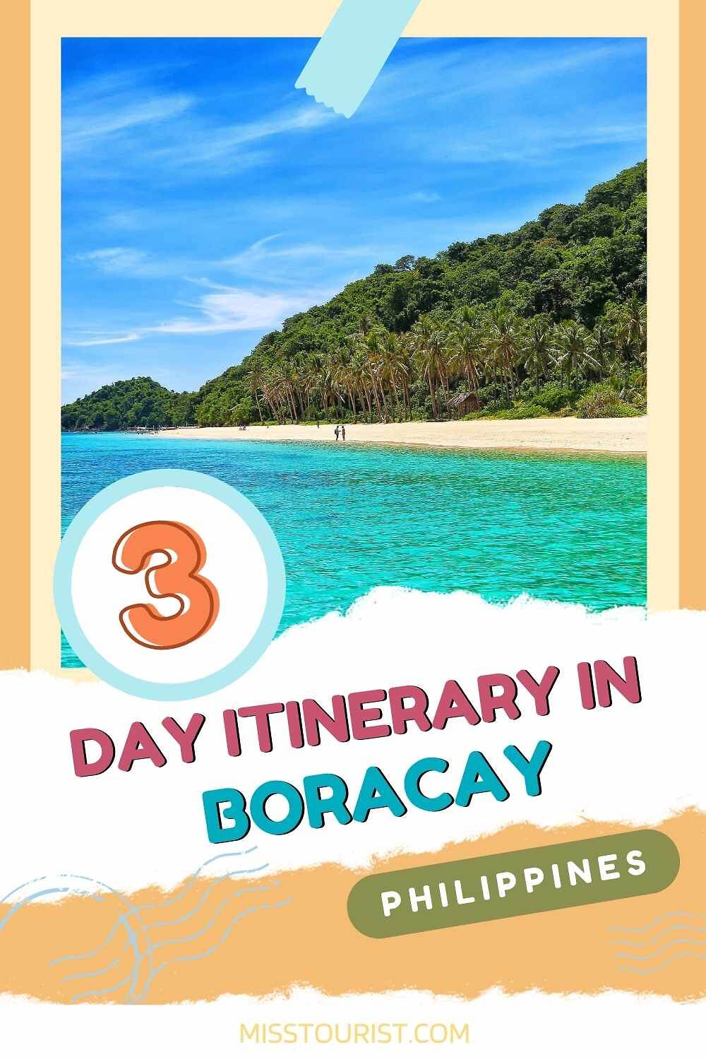 3 days in boracay philippines pin 2