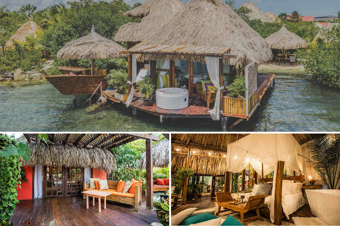 8 Aruba Ocean Villas eco friendly overwater bungalows