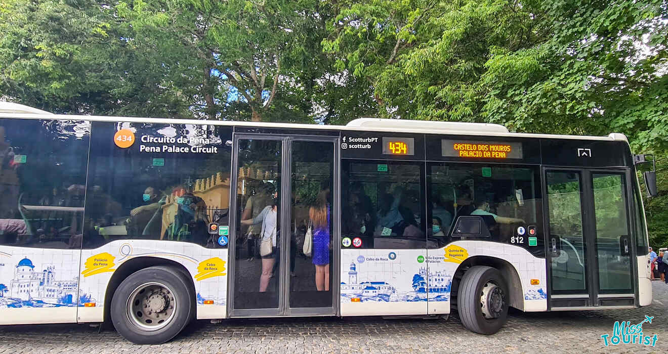 Pena palace transportation bus