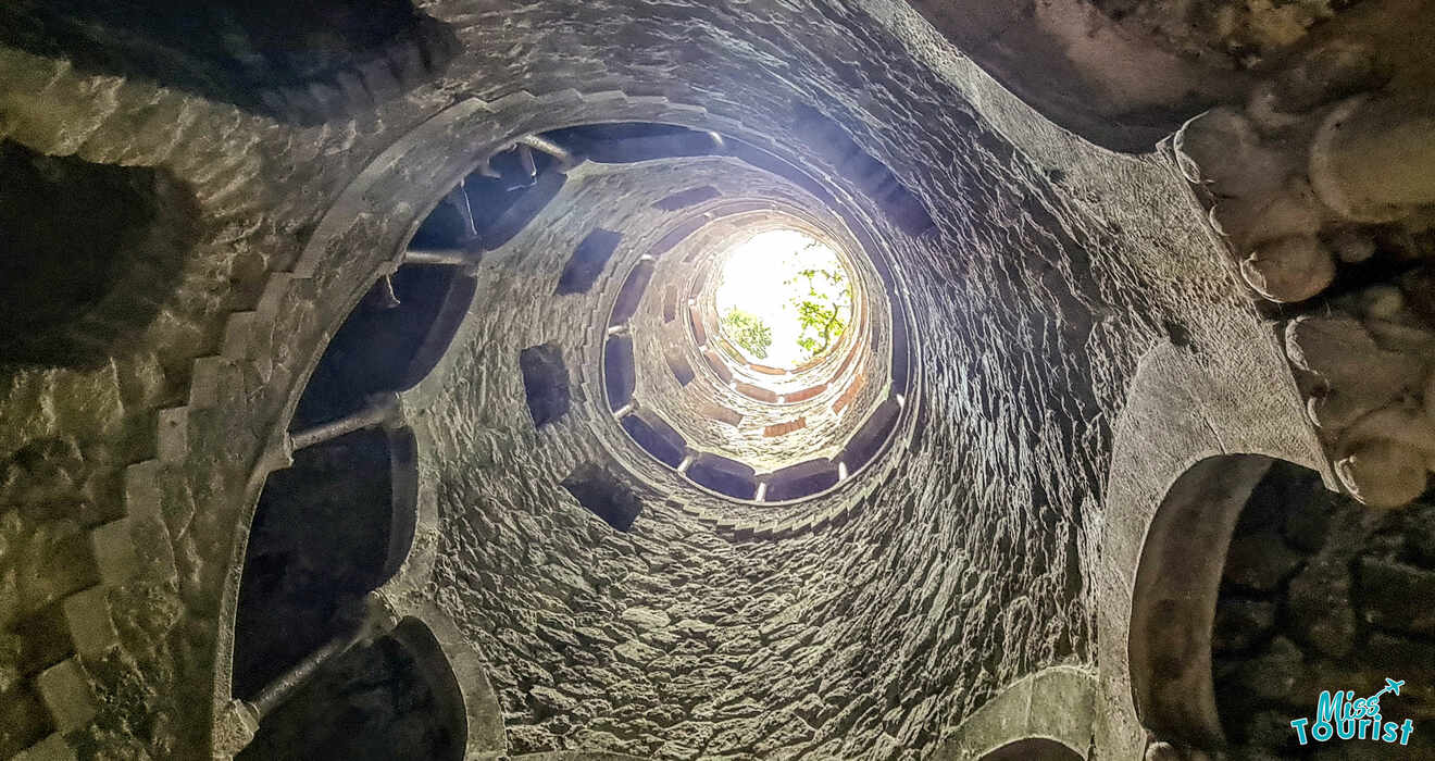 The Initiation Well view from down