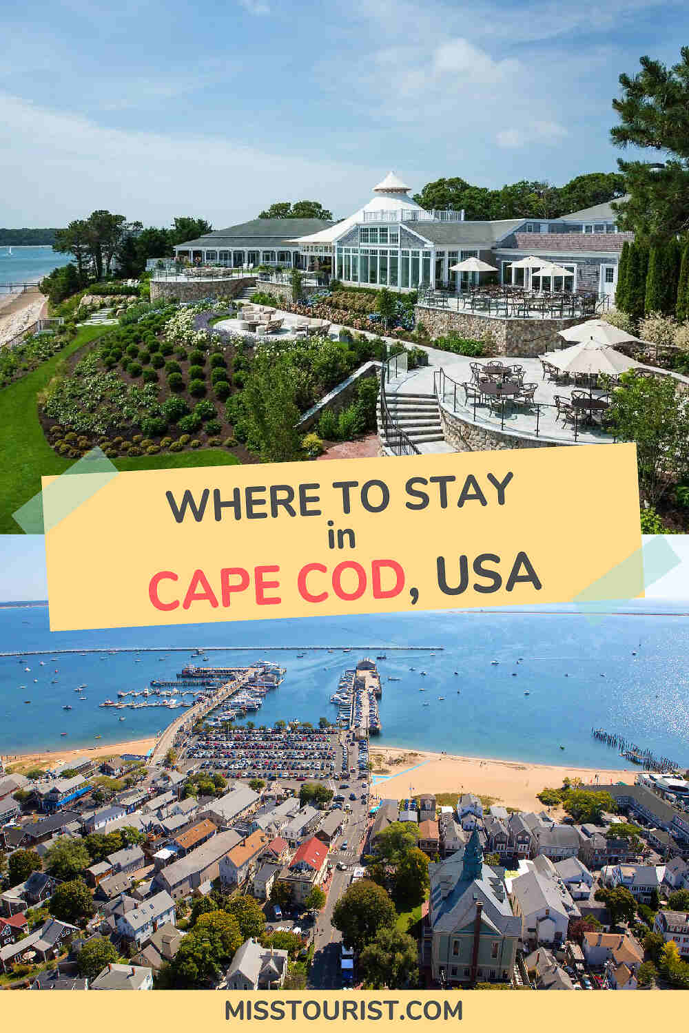 Where to stay In Cape Cod pin 1