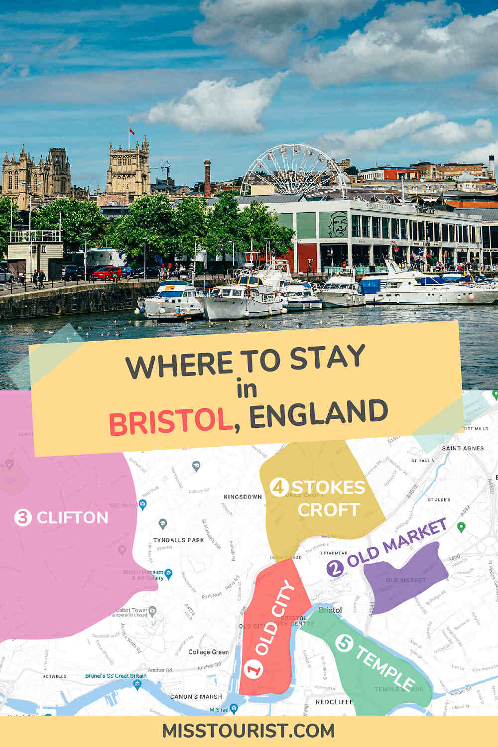 Where to stay in Bristol Pin 1