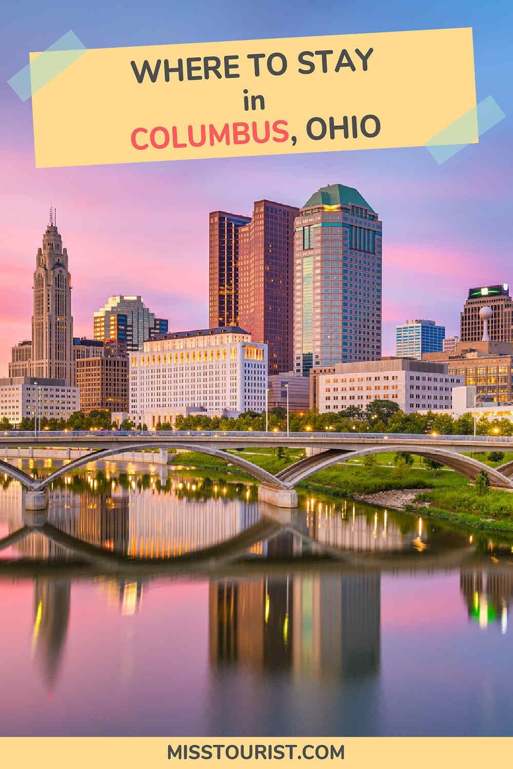 Where to stay in Columbus Ohio pin 1
