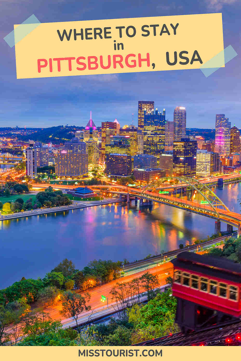 Where to stay in Pittsburgh pin 1