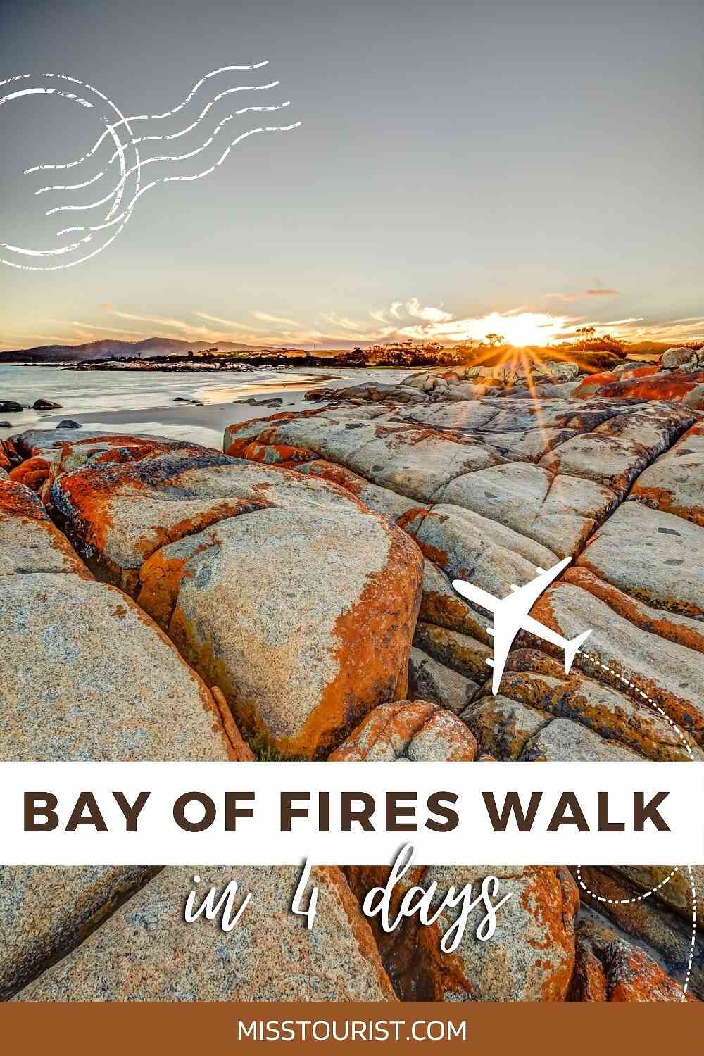 bay of fires walk in 4 days pin 1