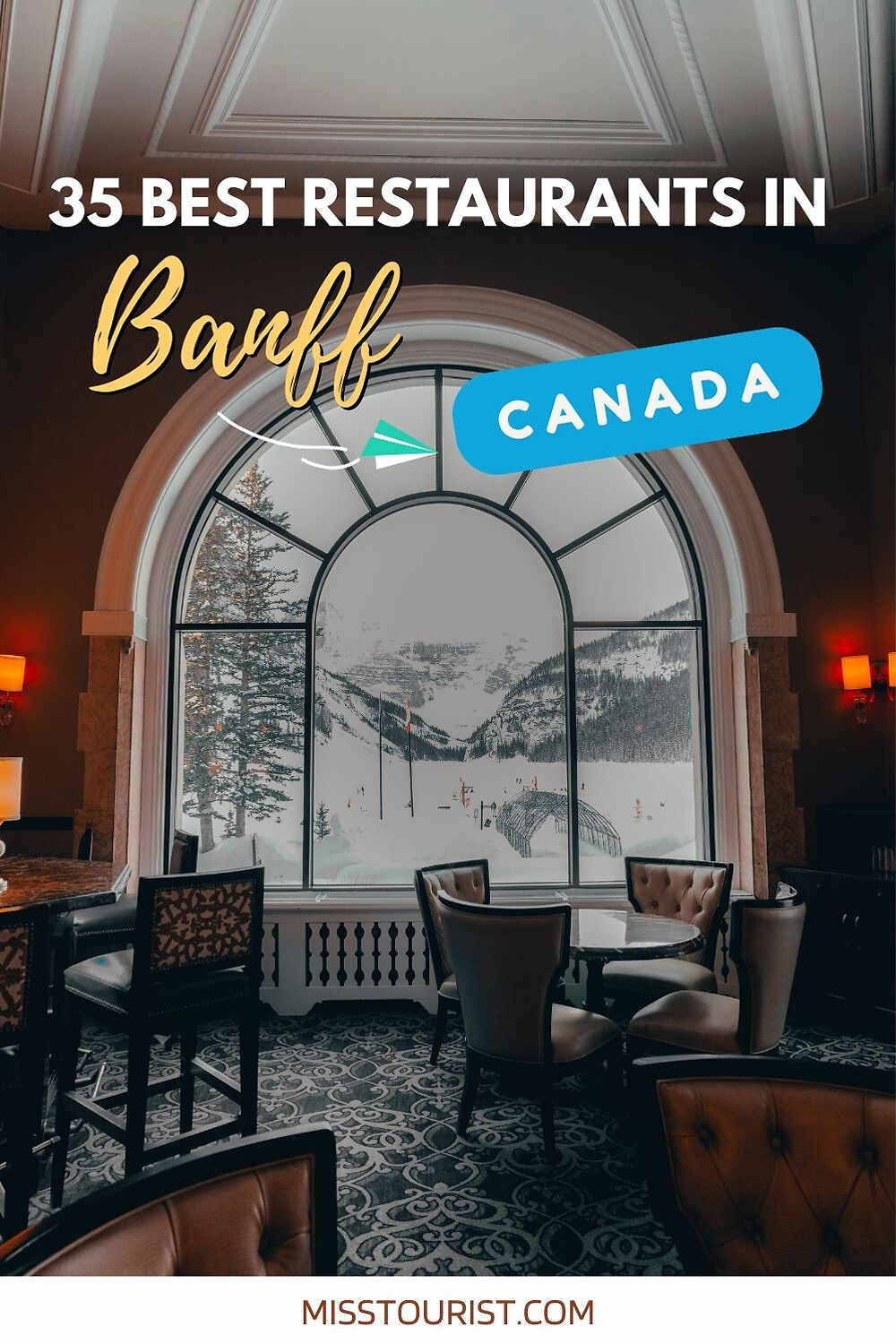 best restaurants in banff canada pin 1