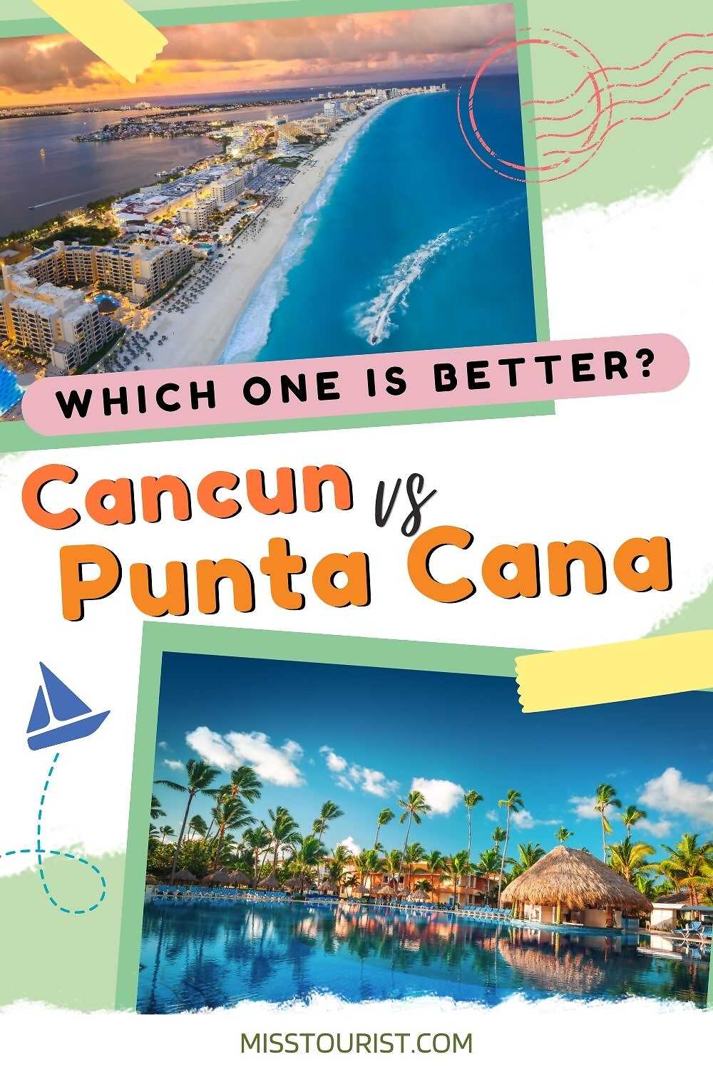 cancun vs punta cana pin 2