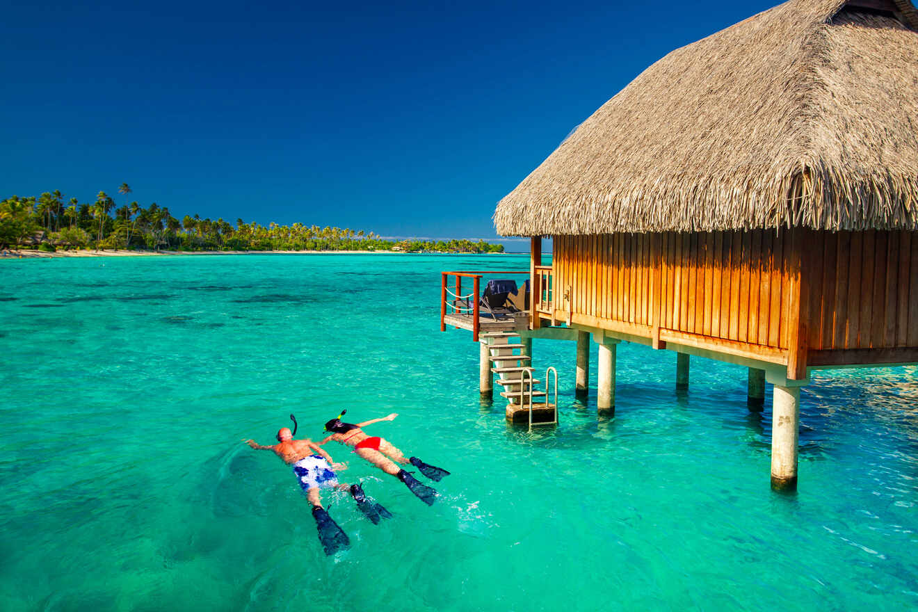 most romantic overwater bungalows for couples