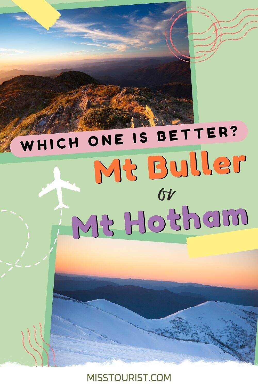 mt buller or mt hotham pin 1