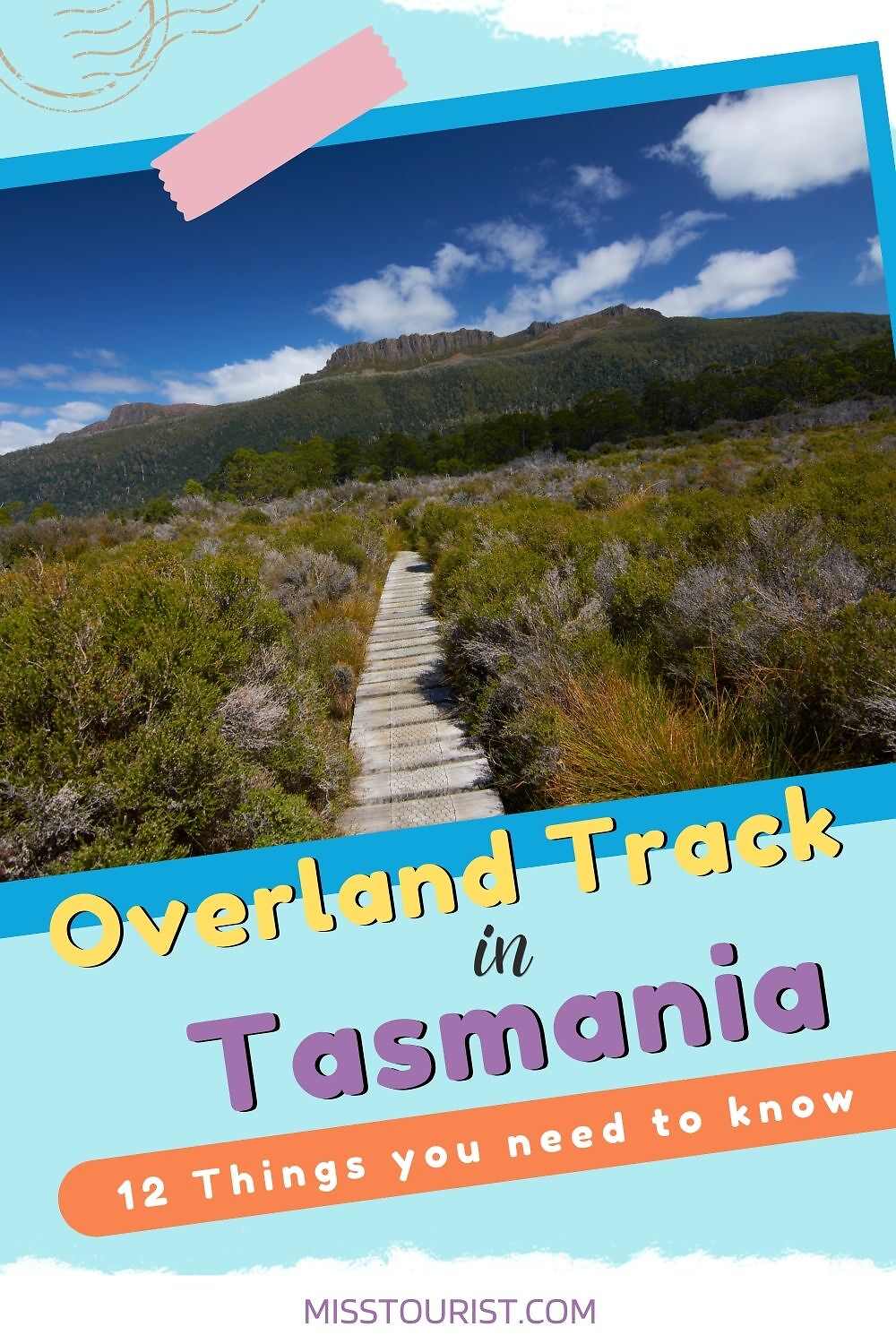 overland track in tasmania pin 1