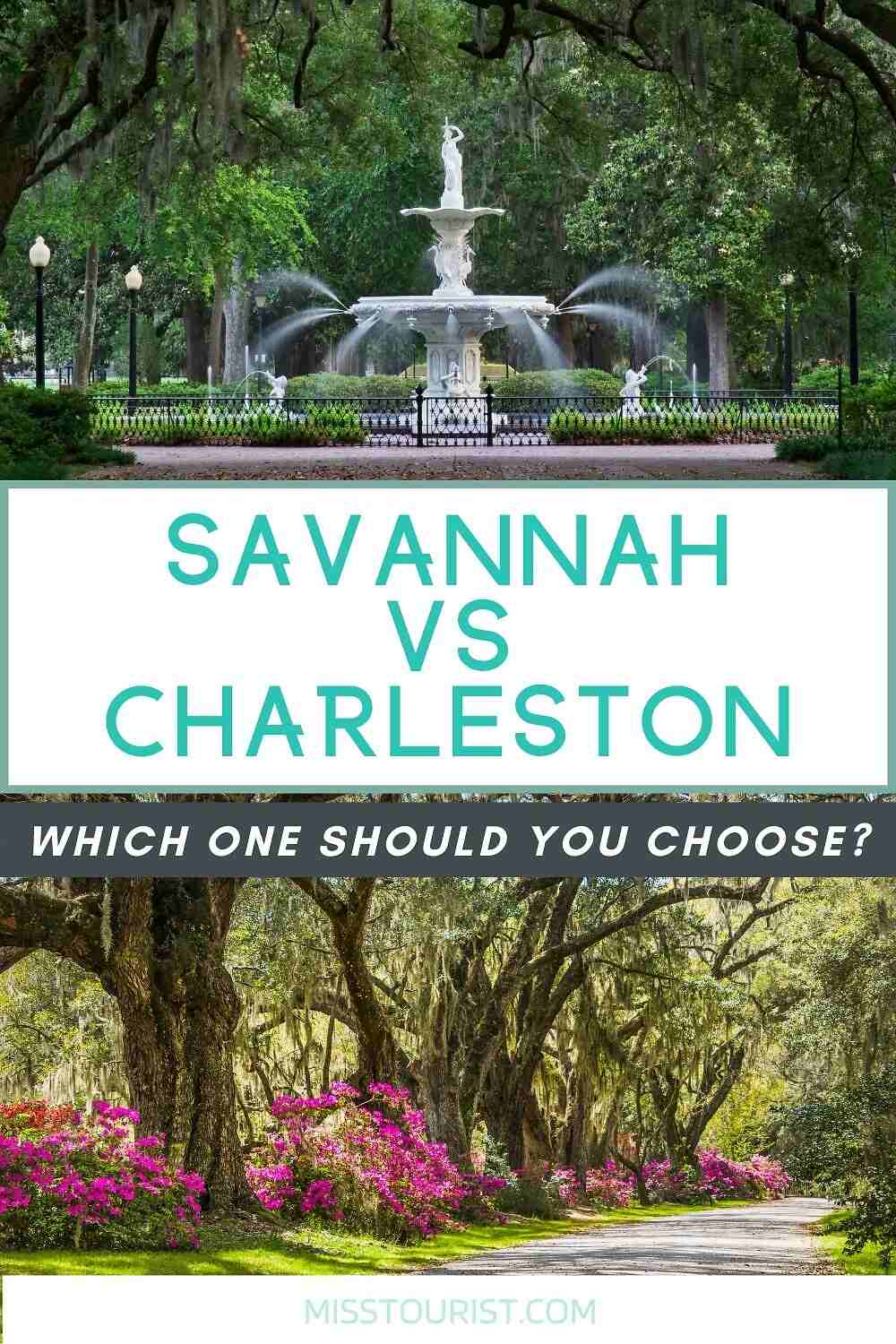 savannah vs charleston pin 2