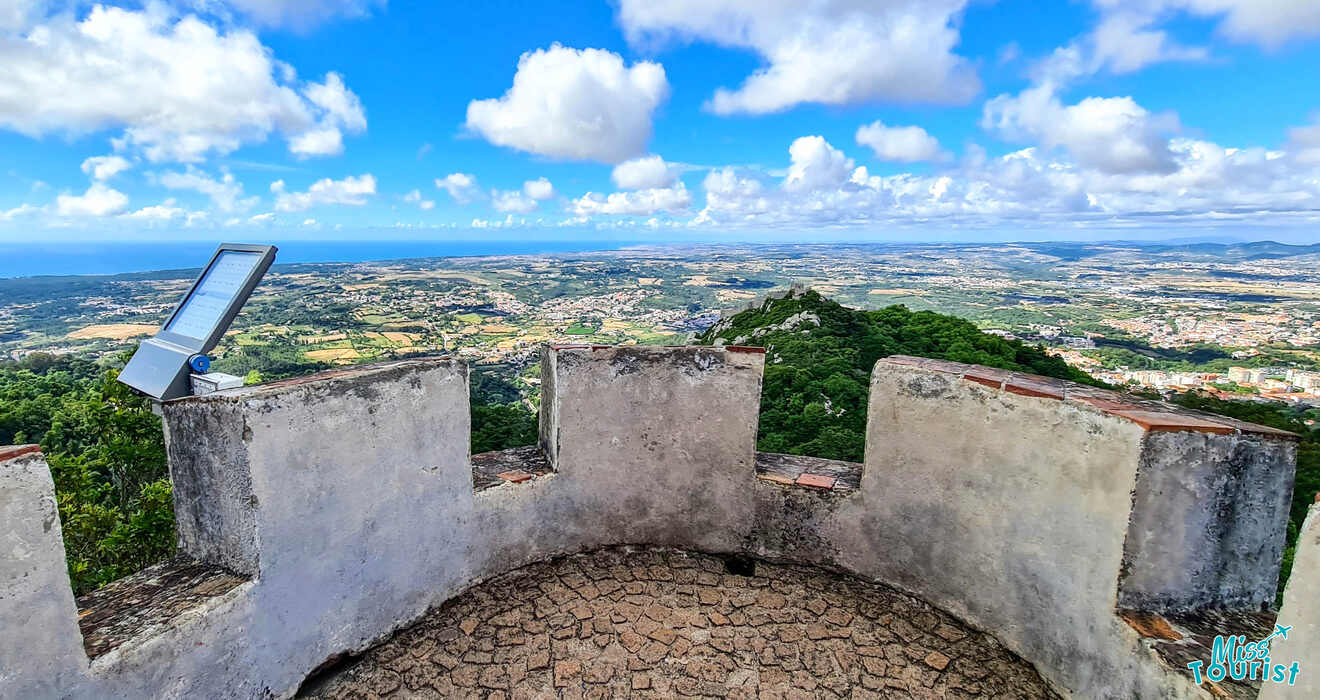 views from pena palace Sintra