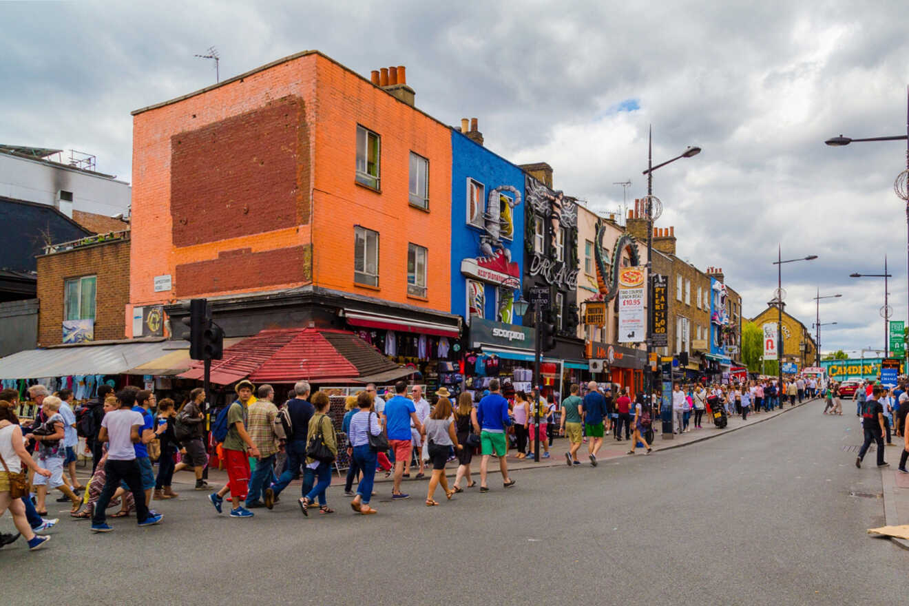 1 Camden Lock Village best for shoping