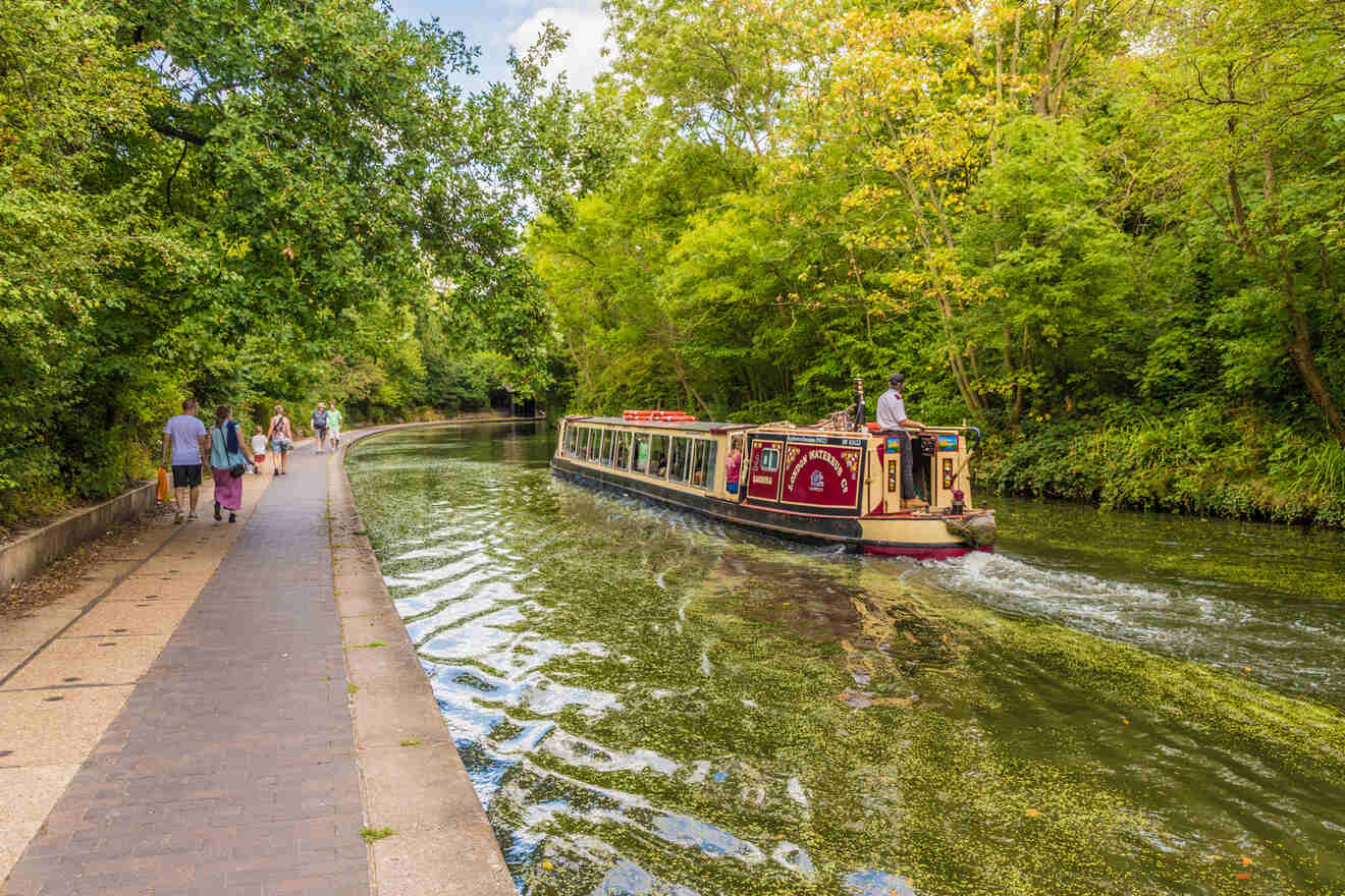 3 Regents Canal Waterbus ride with kids