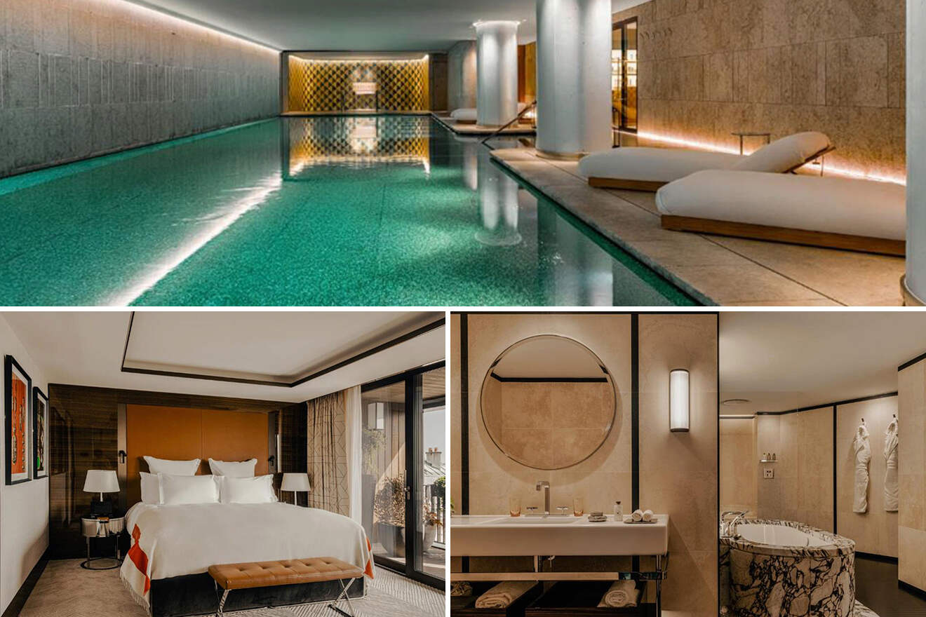 7 Bulgari Hotel Paris hotels with the pool