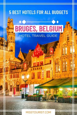 Where to stay in Bruges pin 1