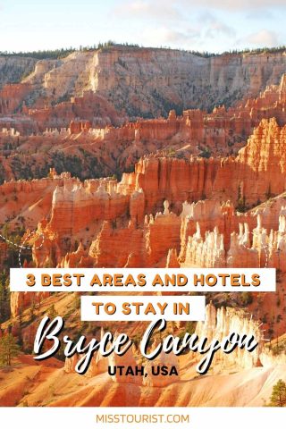 Where to stay in Bryce canyon pin 1
