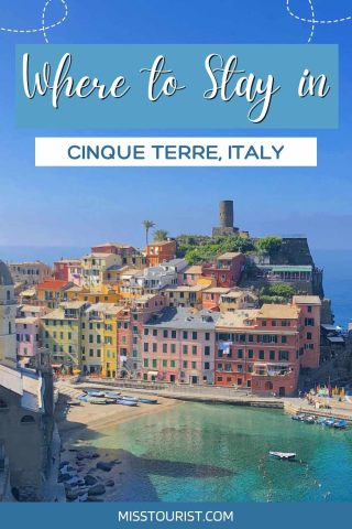 Where to stay in Cinque terre pin 1